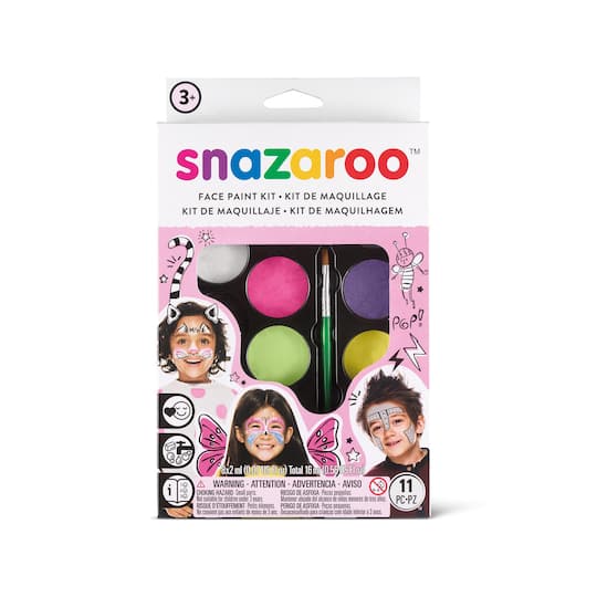 12 Pack: Snazaroo™ Fantasy Face Paint Kit